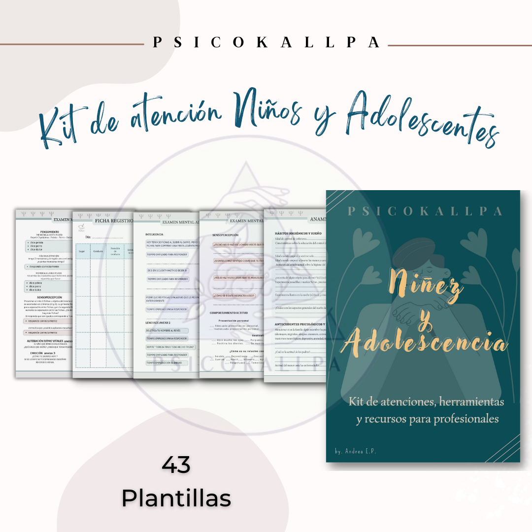 Kit de Atención niños y Adolescentes